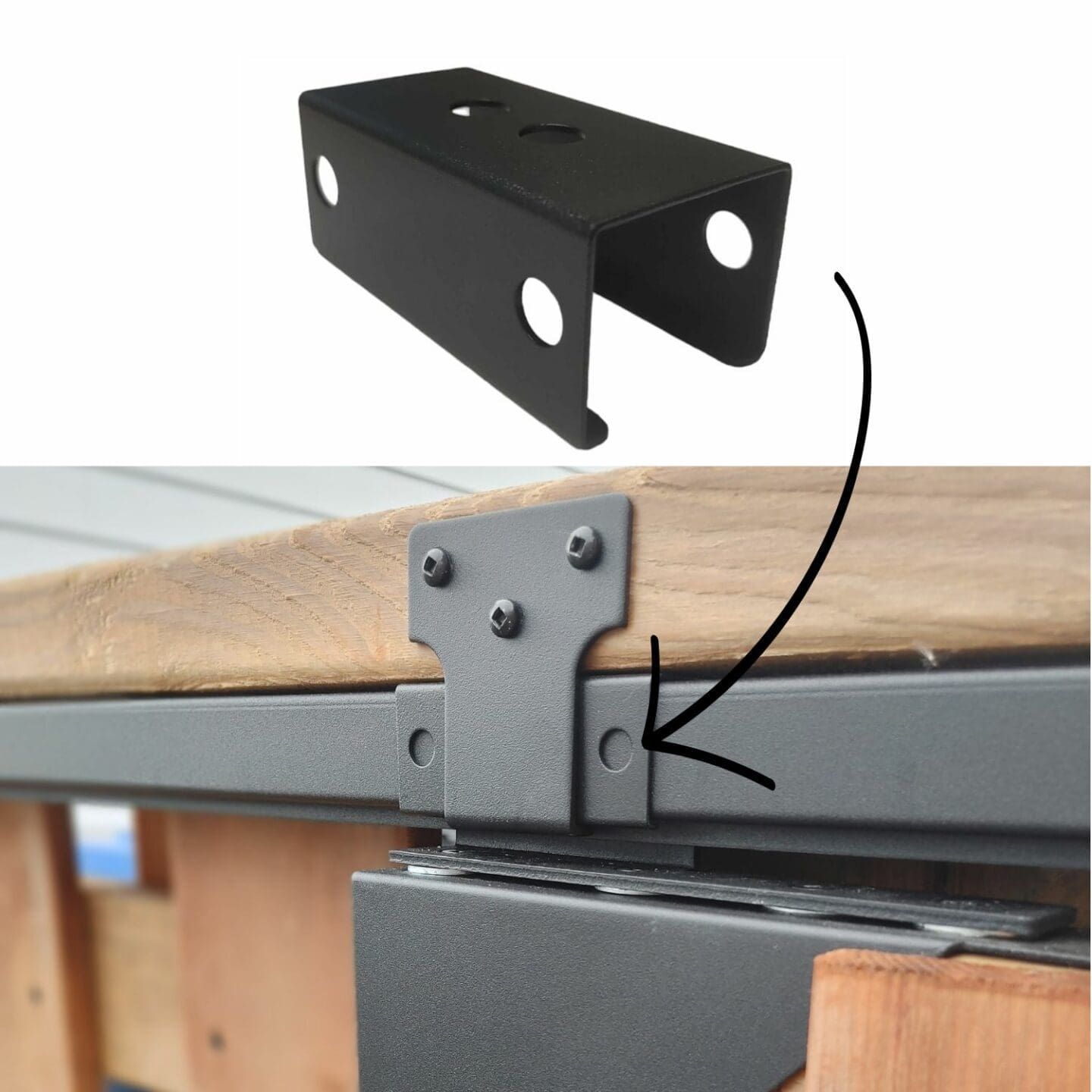 Gate Extension Kit Heavy-Duty Sliding Gate Kit - 12-inch Extension - Pylex